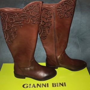 Brown Gianni Bini boots